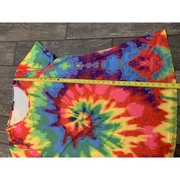 Loveu. Dear 3XL  Pullover Top Colorful Tye Dye - Picture 3 of 9
